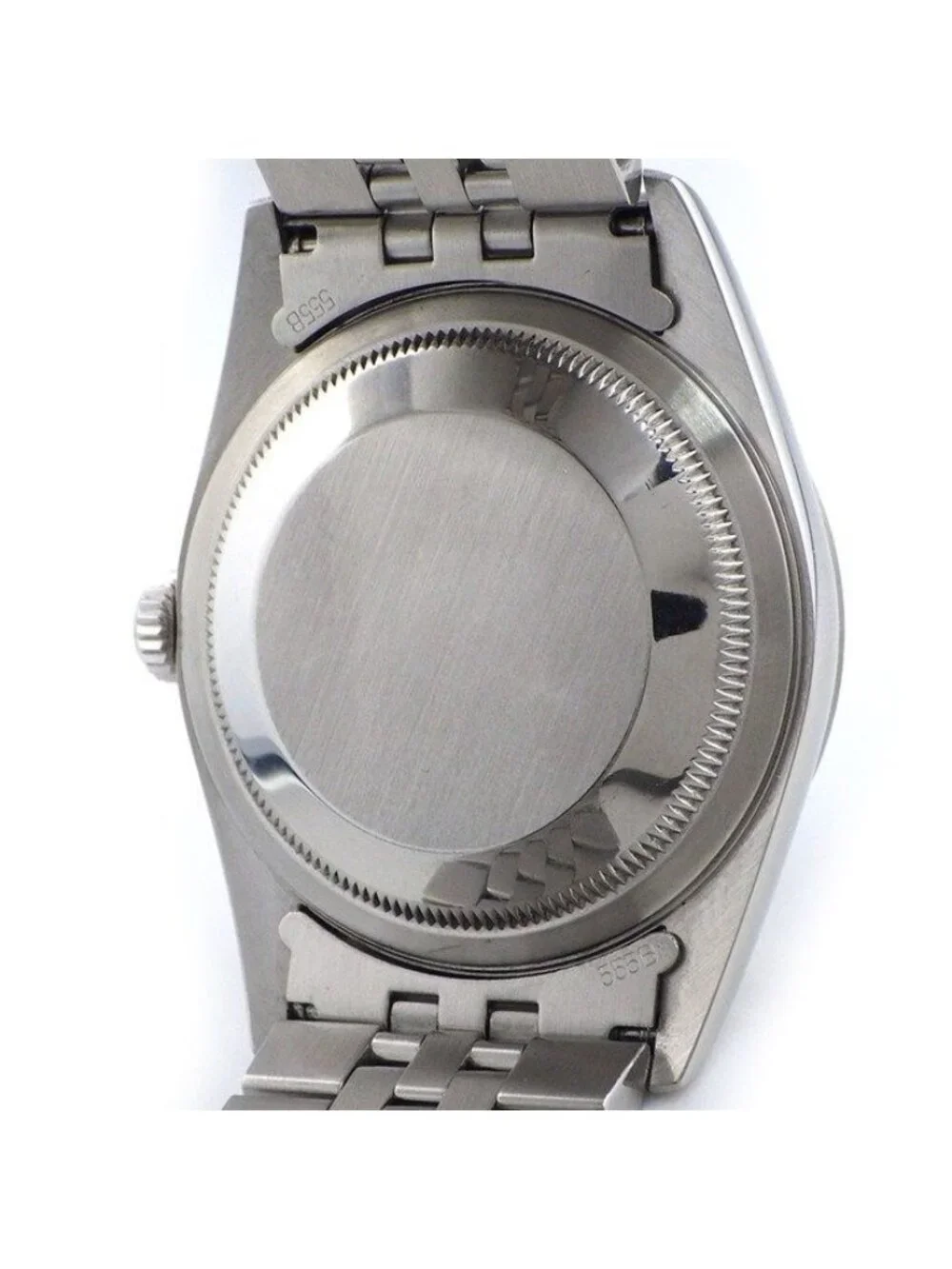 Rolex Watch Datejust Diamond Index Sunray Blue Dial 18k White Gold SS Automatic